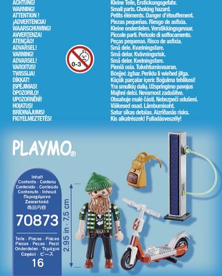 70873 PLAYMOBIL Special Plus Hipster met e-scooter