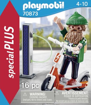 70873 PLAYMOBIL Special Plus Hipster met e-scooter