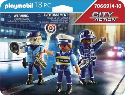 70669 PLAYMOBIL City Action Figurenset politie