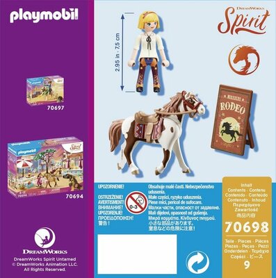 70698 PLAYMOBIL Spirit Rodeo Abigail
