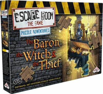 16453 Identity Games Escape Room The Game Puzzle Adventures - The Baron, The Witch & The Thief