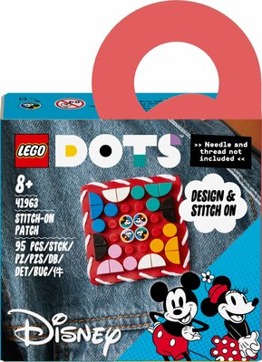 41963 LEGO DOTS Mickey Mouse & Minnie Mouse: Stitch-on patch