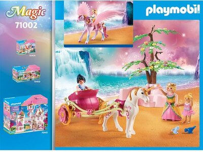 71002 PLAYMOBIL Magic Eenhoornkoets met Pegasus