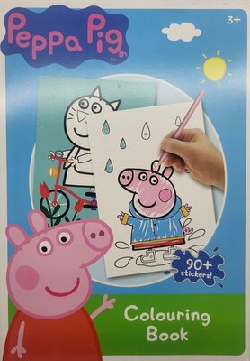 58982 Peppa Pig kleurboek met 90 stickers