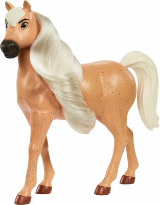 54920 Mattel Spirit Untamed Amerikaans Werkpaard Stallion Paard (Beige)