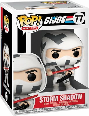 77 Funko POP! G.I. Joe  Storm Shadow