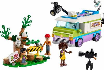 41749 LEGO Friends Nieuwsbusje Dieren Redden