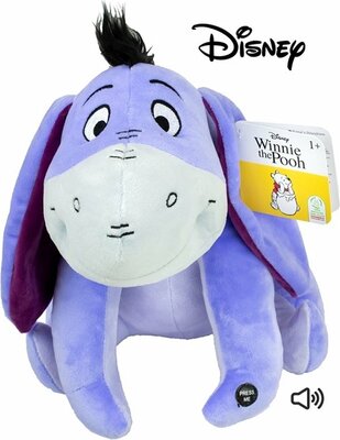 88006 Disney Iejoor knuffel met geluid 28 cm Pluche