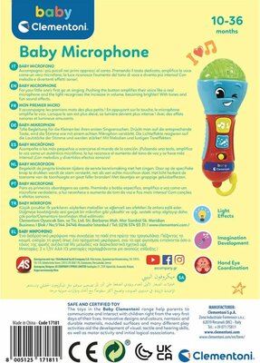 71811 Baby Clementoni Baby Microphone