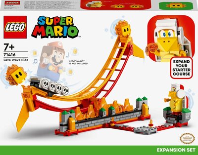 71416 LEGO Super Mario Uitbreidingsset Rit over lavagolven