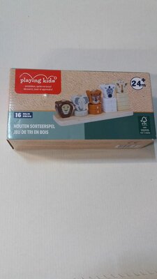 77977 Playing Kids Houten Sorteer-/telspel