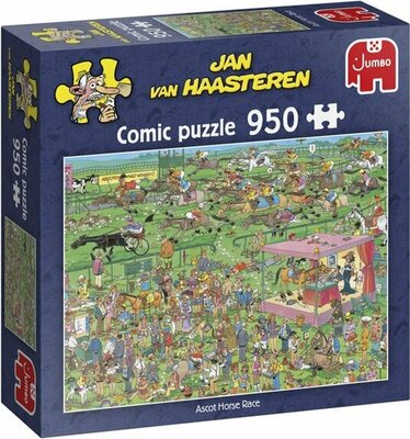 81849 Jumbo Jan van Haasteren Puzzel Ascot Horse Race 950 stukjes