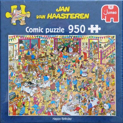 82101 Jumbo Jan van Haasteren Puzzel Happy Birthday 950 stukjes