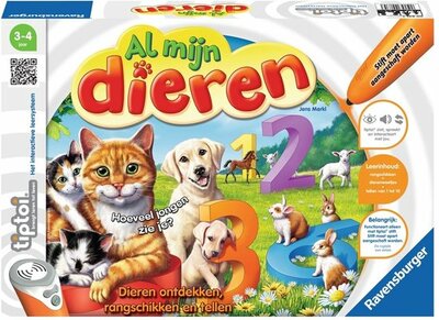 008353 Ravensburger tiptoi® spel Al Mijn Dieren Leersysteem