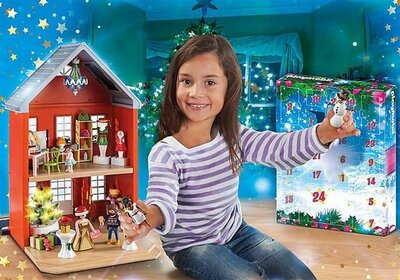 70383 Playmobil Adventskalender XL Kerst in huis