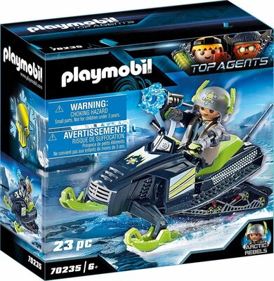 70235 PLAYMOBIL Top Agents Arctic Rebels Sneeuwscooter