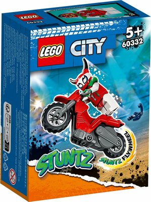 60332 LEGO City Stuntz Roekeloze Scorpion stuntmotor