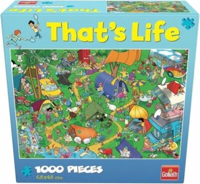 88112 Goliath Puzzel That's Life Hiking Trip 1000 Stukjes