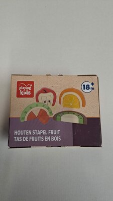 21656 Playing Kids Houten Stapel Fruit