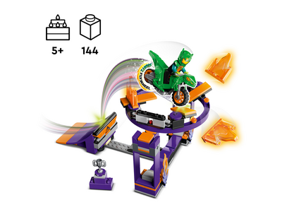 60359 LEGO City Stuntz Uitdaging: Dunken met Stuntbaan Set