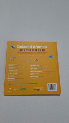 33693 Sesamstraat Boek Duizend dromen met CD