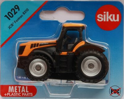 1029 SIKU JCB Fastrac 8310 Tractor Oranje/Zwart
