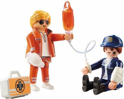 70823 PLAYMOBIL DuoPack spoedarts en politieagente