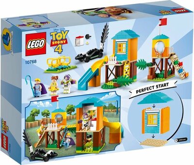 10768 LEGO 4+ Toy Story 4 Speeltuinavontuur van Buzz en Bo Peep