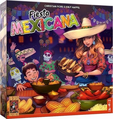 71842 999 Games  Fiësta Mexicana Bordspel