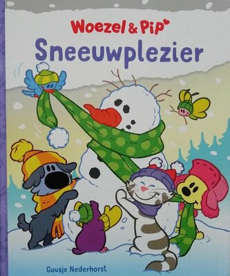 32200 Woezel en Pip Boek  Sneeuwplezier