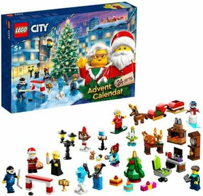 60381 LEGO City Adventskalender 2023 met 24 Cadeautjes