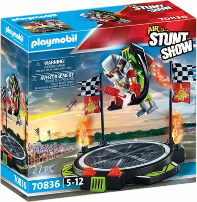 70836 PLAYMOBIL Stunt Show Lucht Jetpack-vlieger