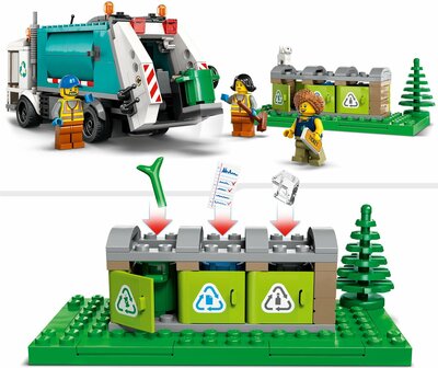 60386 LEGO City Recycle vrachtwagen