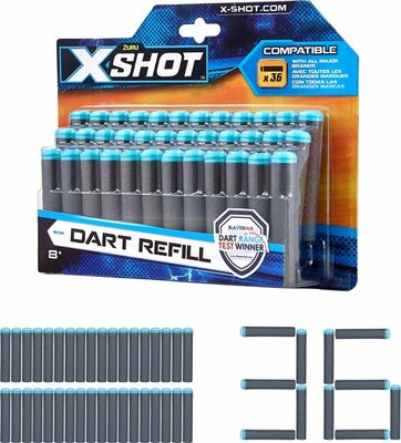 00887 ZURU X-Shot Excel Refill Darts 36 pcs