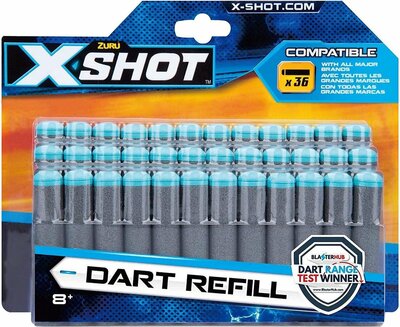 00887 ZURU X-Shot Excel Refill Darts 36 pcs