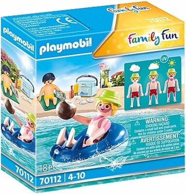 70112 PLAYMOBIL Family Fun Badgast met zwembanden