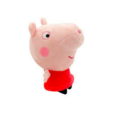 89713 Peppa Pig Knuffel Klein Lijfje 20 cm Rood