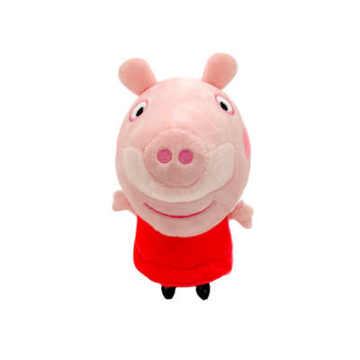 89713 Peppa Pig Knuffel Klein Lijfje 20 cm Rood