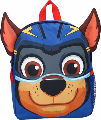 03171 Paw Patrol Rugtas The Mighty Movie Fluffy Friends Blauw