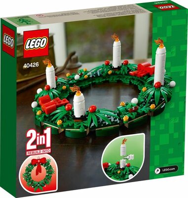 40426 LEGO Kerstkrans 2-in-1