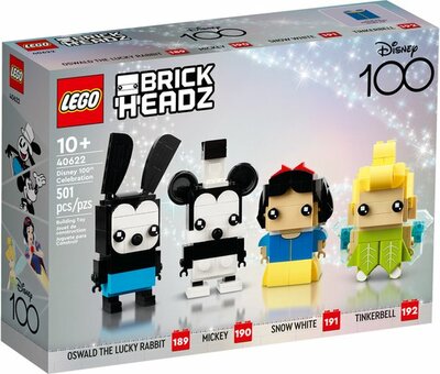 40622 LEGO Brickheadz Disney's 100e Verjaardag