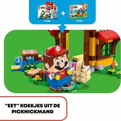 71422 LEGO Super Mario Uitbreidingsset: Picknick bij Mario's huis