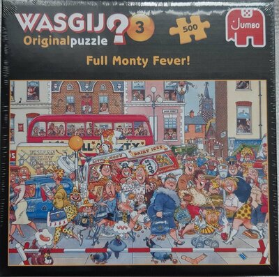 16978 Jumbo Puzzel Wasgij Original3 Full Monty Fever! 500 stukjes