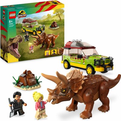 76959 LEGO Jurassic World Jurassic Park Triceratops onderzoek