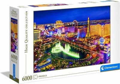 365289 Clementoni Puzzel Las Vegas 6000 stukjes