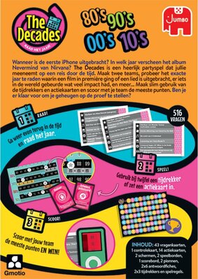 19829 Jumbo The Decades Spel