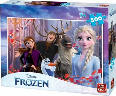 55990 King Puzzel Disney Frozen met Rendier 500 Stukjes