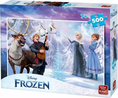 55989 King Puzzel Disney Frozen 500 Stukjes