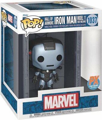1037 Funko POP! Marvel Hall of Armor: Iron Man Model 11 War Machine