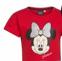 91087 Disney Minnie Mouse T-Shirt Rood Maat 122-128